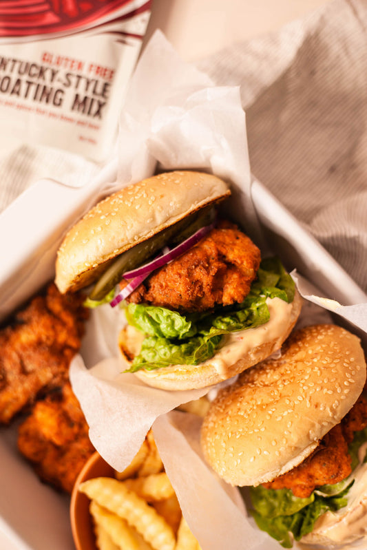 Kentucky-Fried Chicken Burger