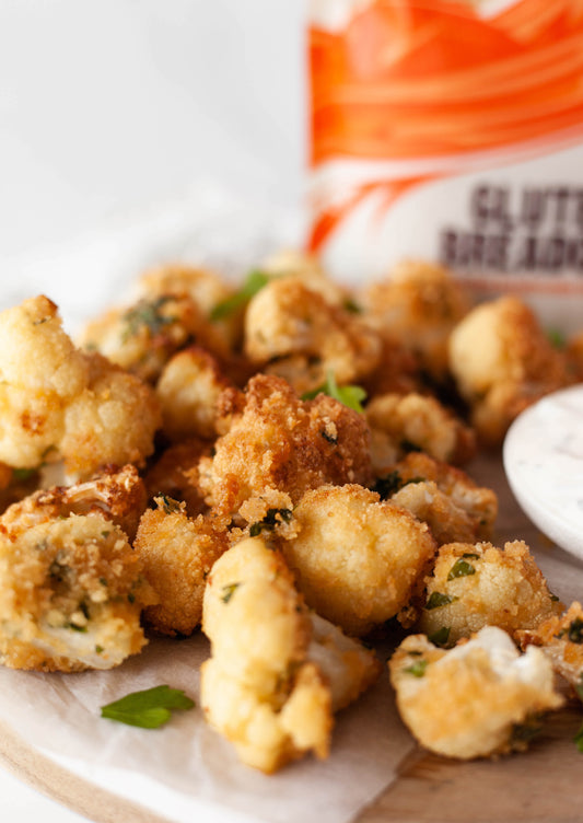 Cauliflower Bites with Yoghurt Dip