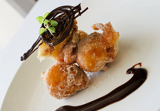 Chocolate Stuffed Doughnuts