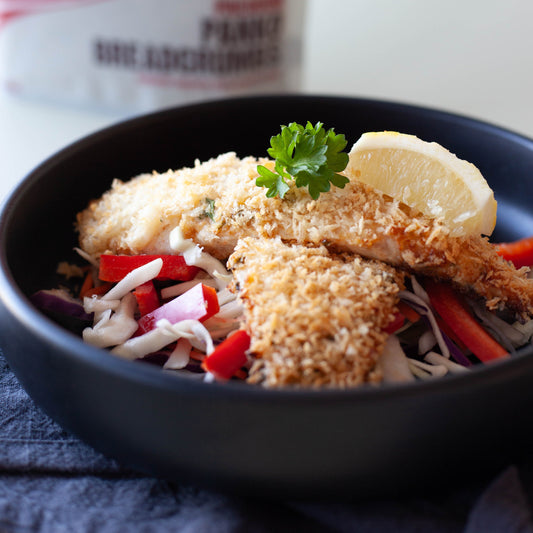 Crispy Air Fryer Panko-Crusted Tarakihi