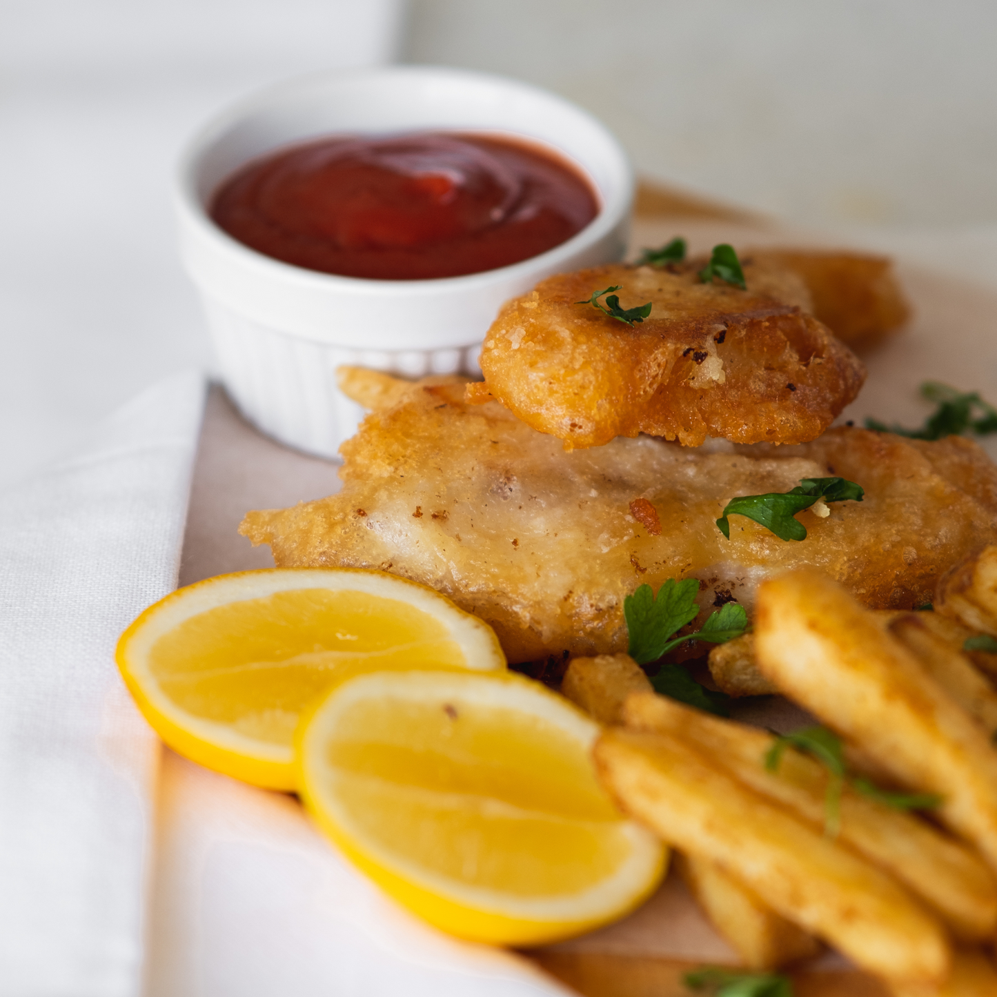 Easy Beer Batter - Lemon Pepper